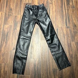Black Leather pants